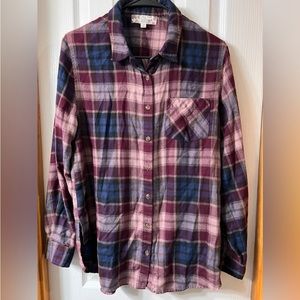 Pink Rose Flannel